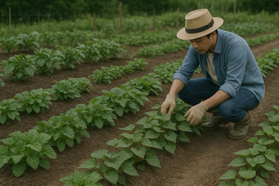 イモ類（ジャガイモ・サツマイモ）は週末菜園の強い味方