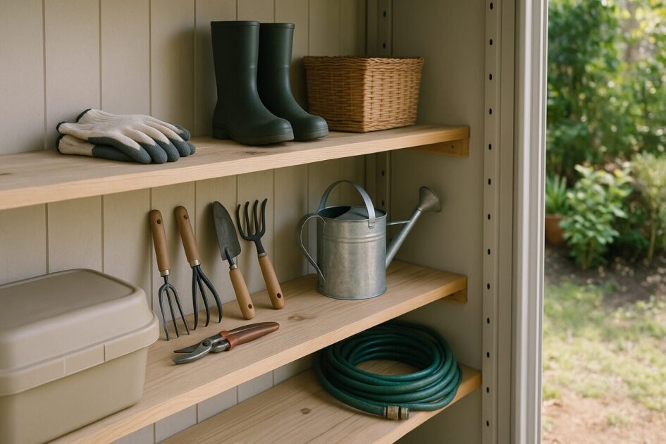 家庭菜園の道具を保管する基本の考え方