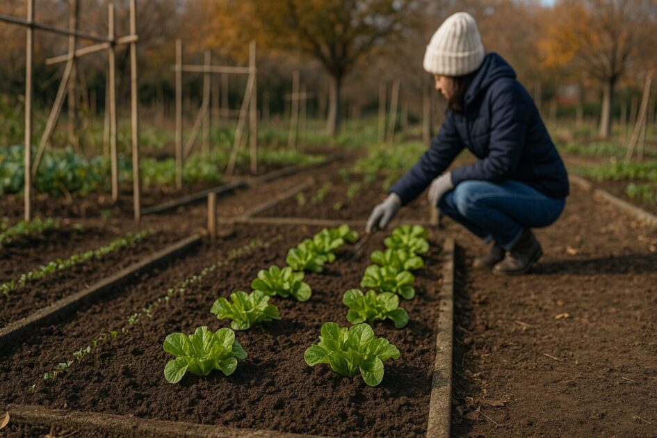 貸し農園秋冬は「短期野菜×必要列だけ」で今すぐ始める