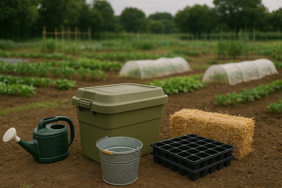 貸し農園の資材｜買いすぎない運用の合言葉