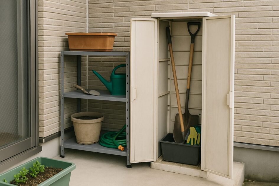 ベランダで保管する場合の工夫｜限られたスペースを有効活用