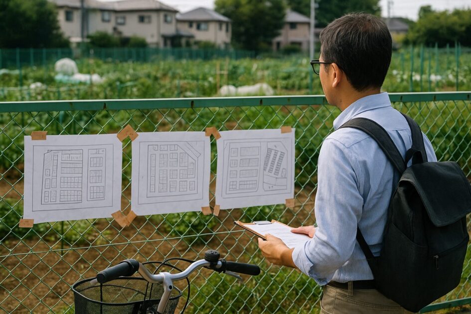 同日見学ワーク｜3候補を並走して“距離差と動線差”を実測