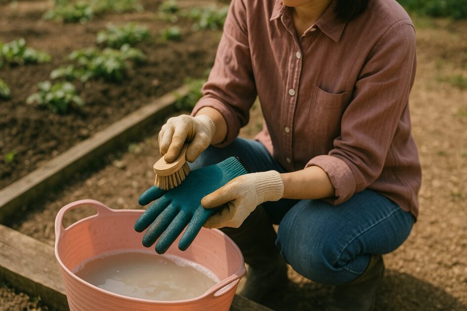 家庭菜園用手袋の手入れと保管のコツ