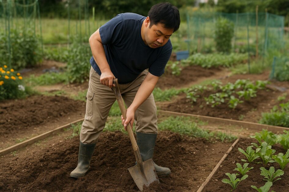 貸し農園でどれくらい動く？運動量・消費カロリーの目安