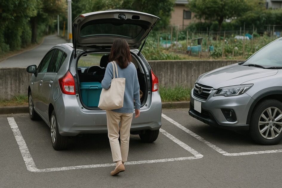 貸し農園選び方駐車動線の基準｜停めやすさ・歩行安全・荷下ろしで評価
