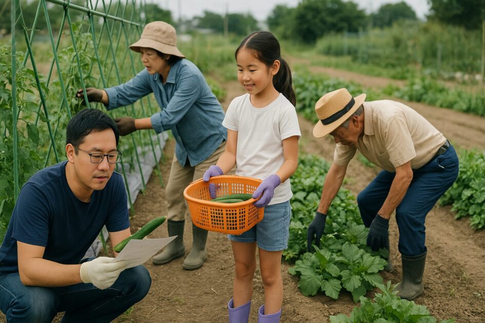 貸し農園を家族分担でさらに時短するアイデア