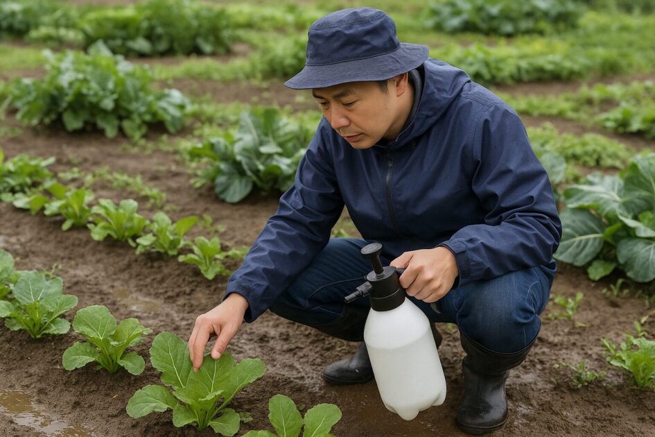 貸し農園雨上がりに「やること」4本柱（短時間・低負荷）