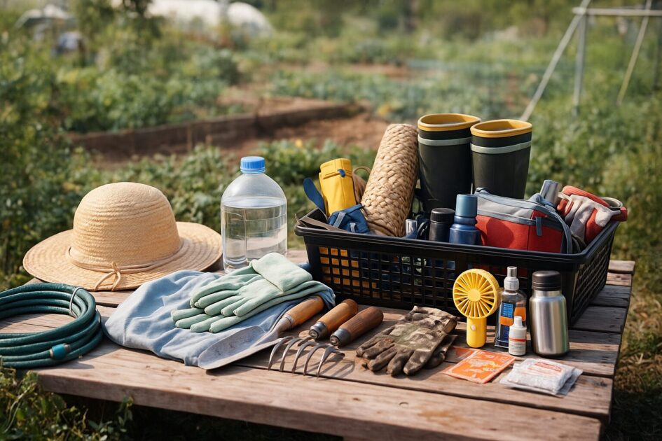 季節別にチェックしたい貸し農園の持ち物