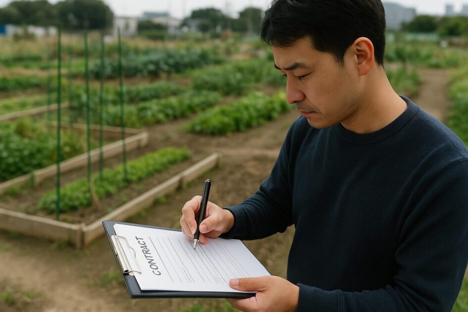 貸し農園Q&A|契約は「期限・費用・ルール」を文面でそろえて安心スタート