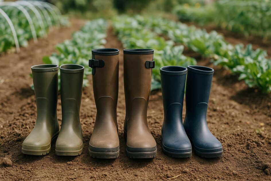 家庭菜園におすすめの長靴アイテム例
