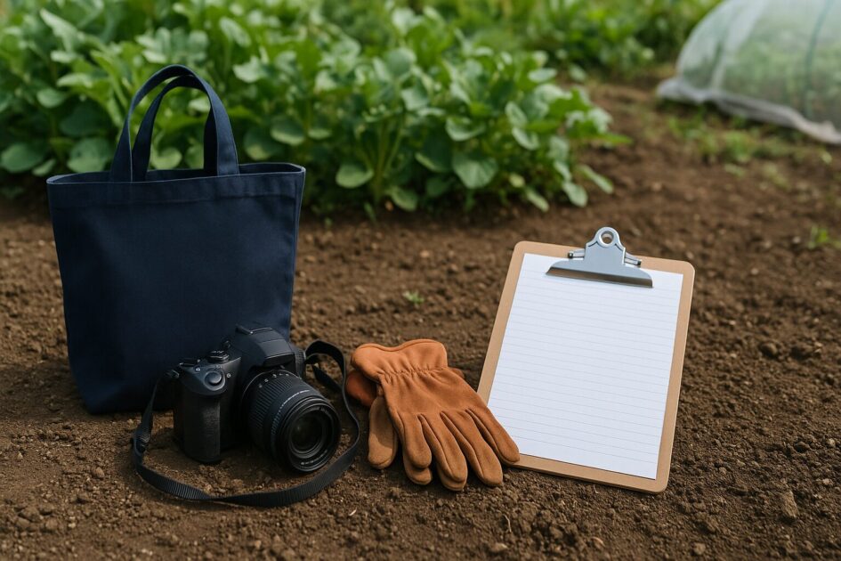 シェア畑アドバイザーへの相談をスムーズにするアイテム