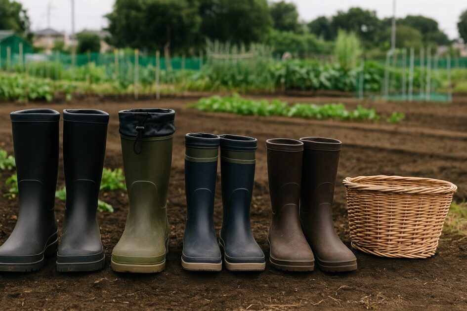 貸し農園で使いやすい長靴の条件と選び方