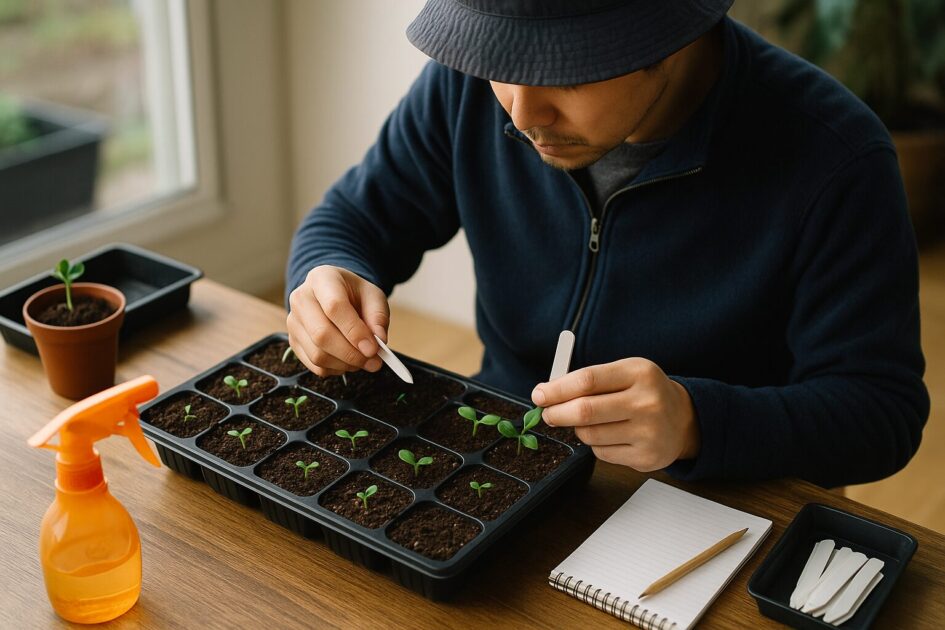 貸し農園初心者の冬〜早春スタート編｜準備と室内育苗で差をつける