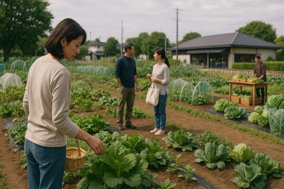 貸し農園とスーパー・直売所の関係を整理しよう