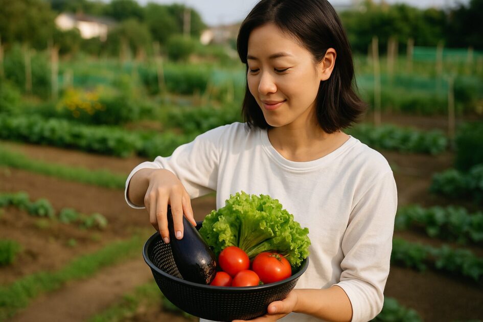 貸し農園が「食生活」にもたらす健康効果