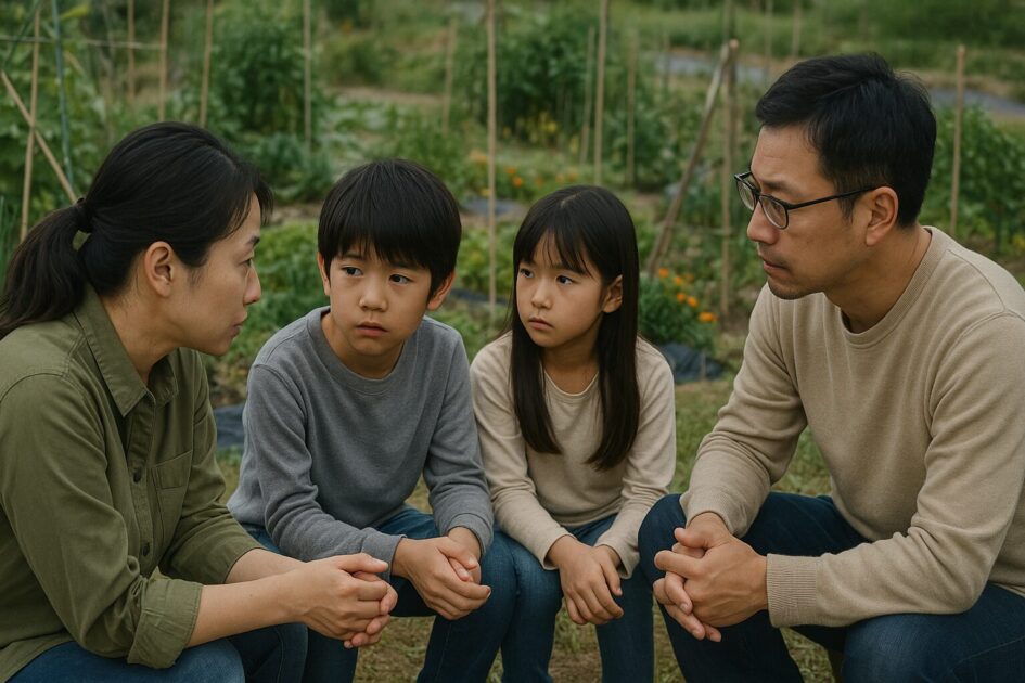 シェア畑退会乗り換え|家族の同意と子どもの気持ちの気持ちの整理
