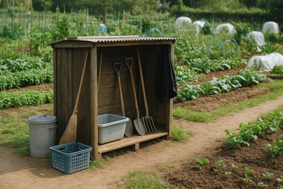 貸し農園・市民農園に置きっぱなしにしてよい物・NGな物
