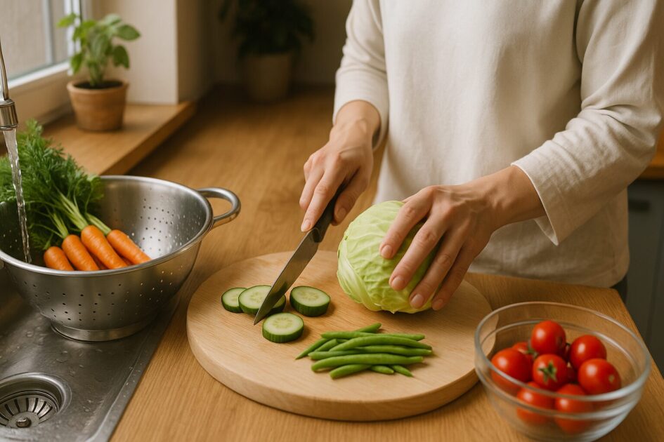 貸し農園野菜の種類別「洗う・切る・保存する」の基本