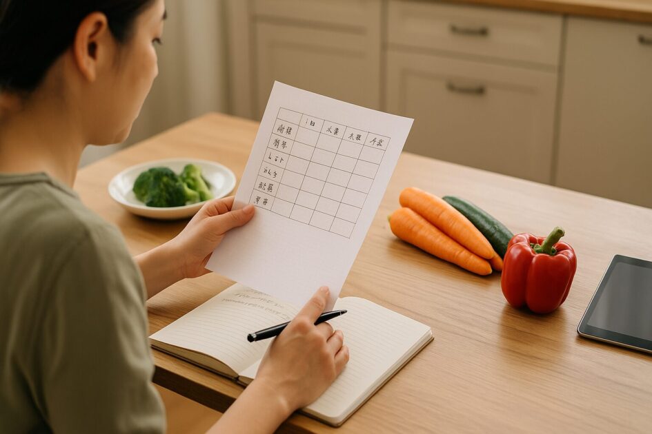 家の献立から逆算する「貸し農園作付け計画」の基本