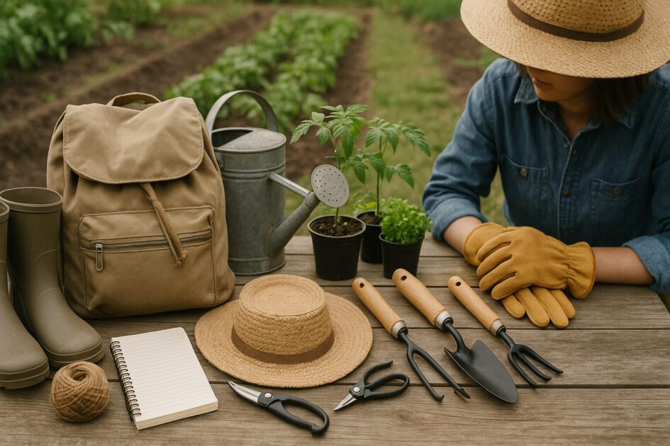 自分のスタイルに合った持ち物リストで貸し農園を楽しむ