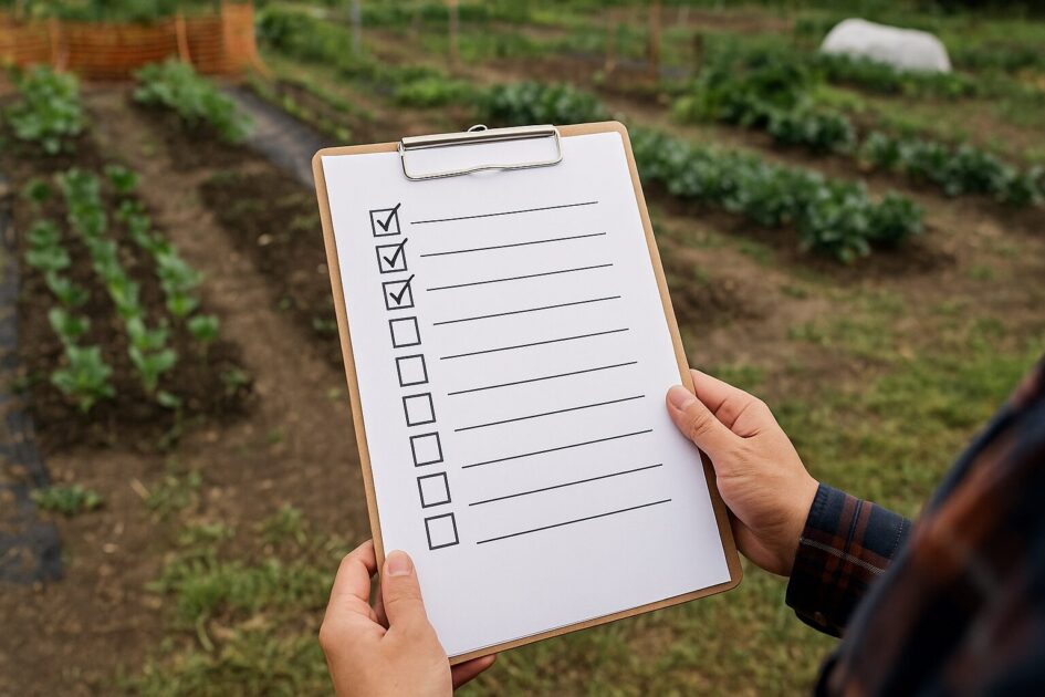 貸し農園契約前チェックリスト（そのまま使えるテンプレ）