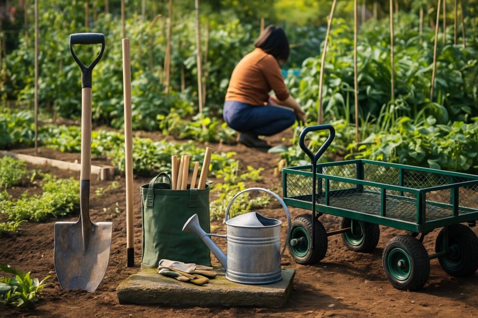 市民農園であると便利なアイテム