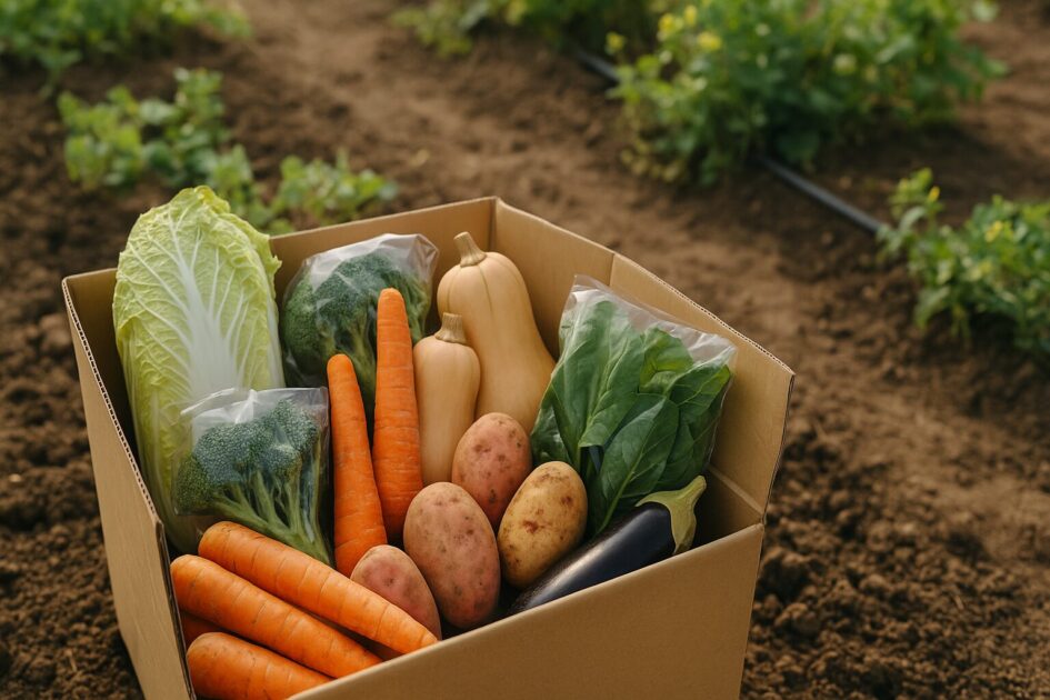 旬の「有機野菜セット」取り寄せで味の基準を先に作る