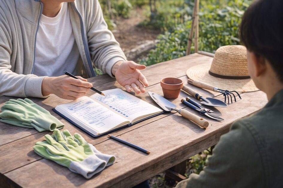 家庭菜園の道具を選ぶ前に決めておきたいこと