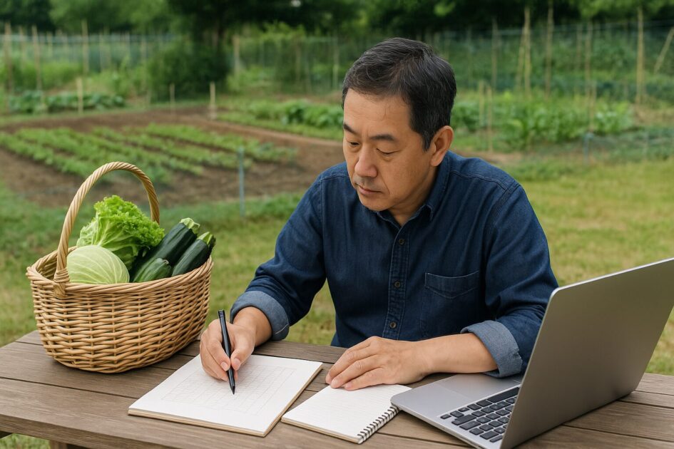 貸し農園季節ごとのローテーションとリレー作付けの組み立て方