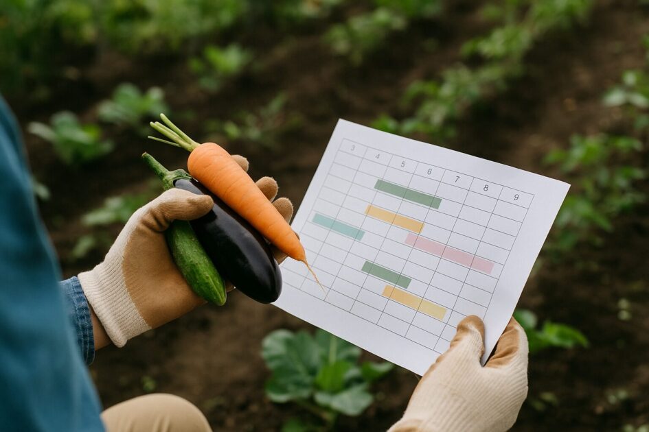 まずは「いつ・何が・どれくらい採れるか」をざっくり把握する