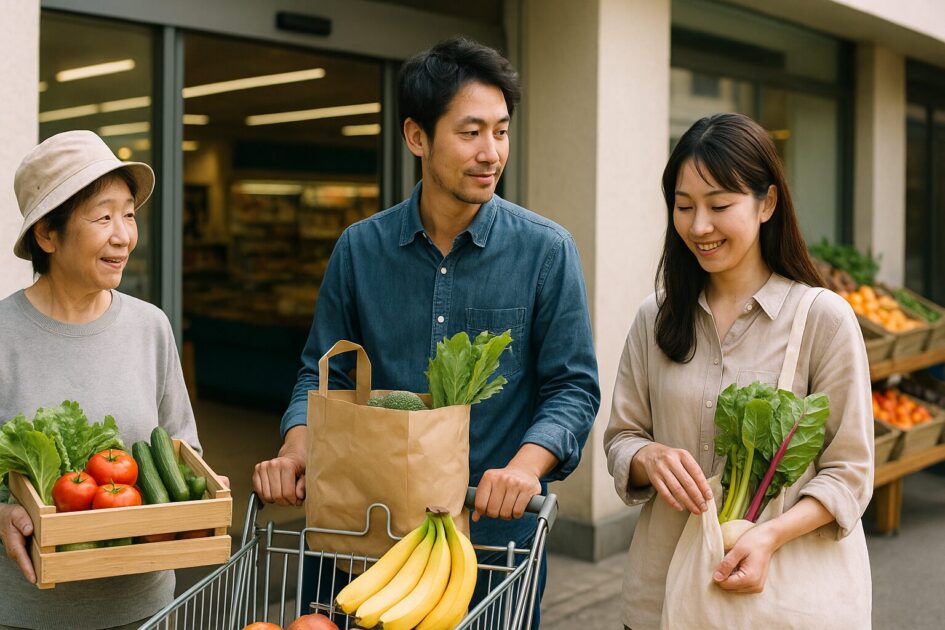 貸し農園×スーパー×直売所の基本の使い分けパターン