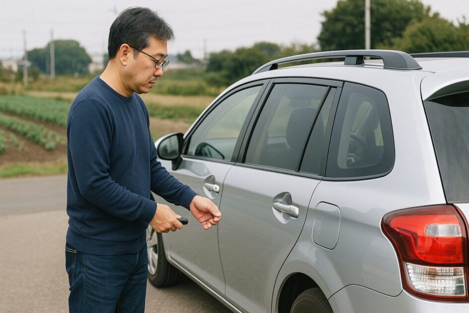 貸し農園に車で通うときの基本スタンス