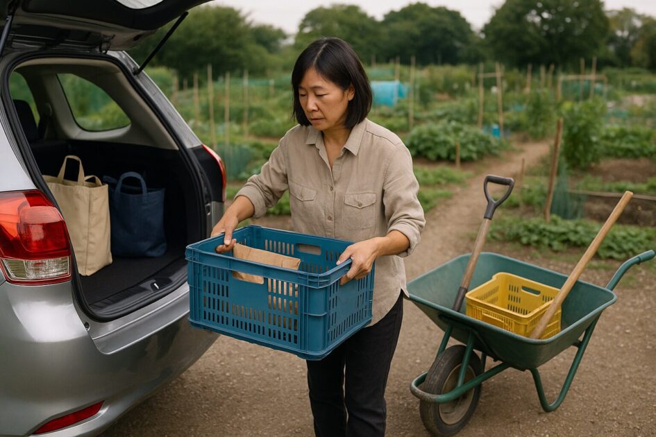 貸し農園契約後にできる「荷下ろし・搬入」の工夫