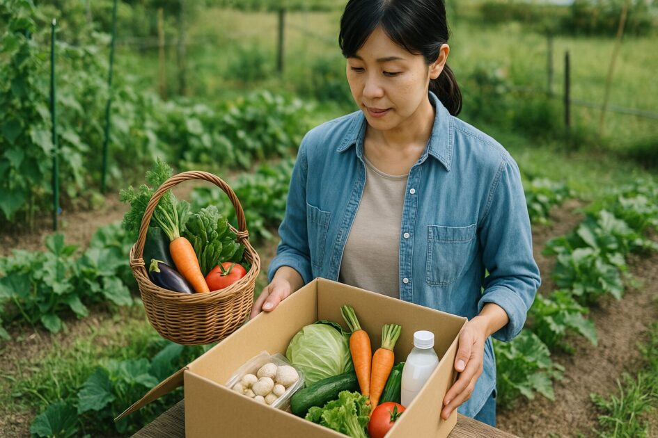 自分の暮らし方に合った「畑×宅配」のバランスを見つける