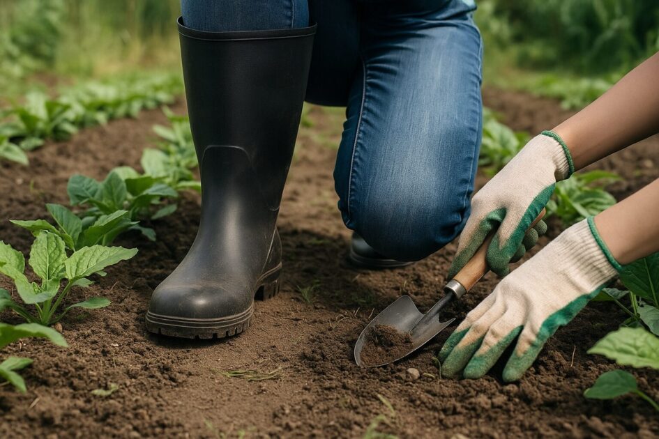 家庭菜園で長靴が欠かせない理由