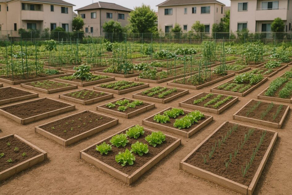 シェア畑吹田岸部の料金と区画サイズ