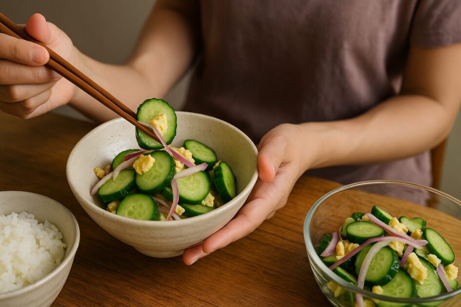 サラダ・和え物で「生きゅうり」を楽しみ切る