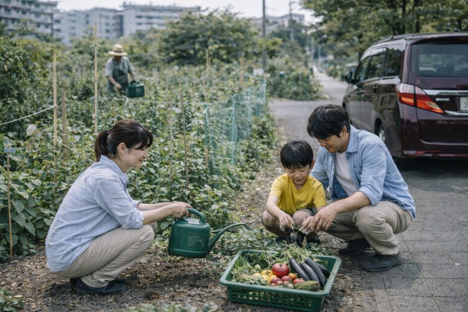 忙しい家庭でも続けやすい｜シェア畑横浜十日市場の「通い方」アイデア