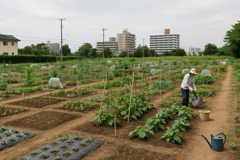 シェア畑国分寺の料金と区画サイズ