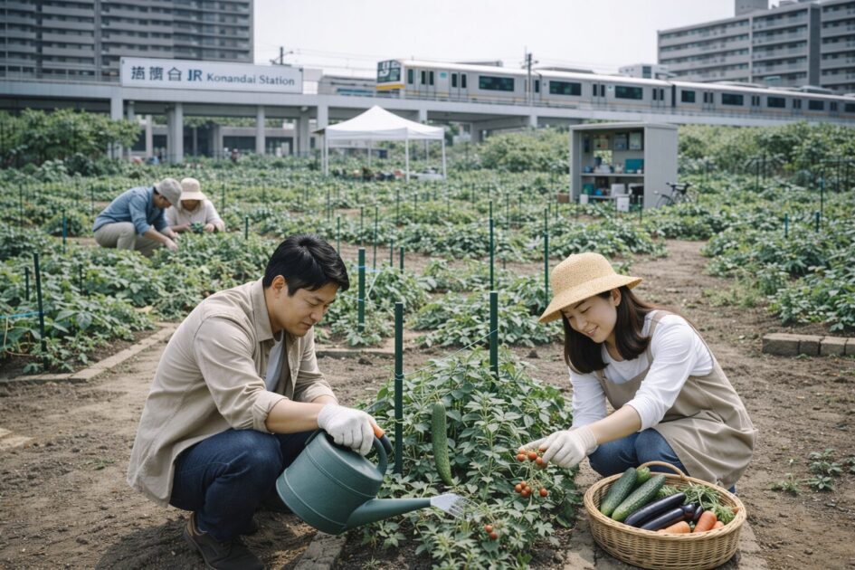 シェア畑港南台ってどんな畑？｜雰囲気と特徴