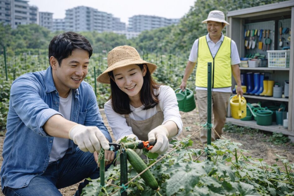 シェア畑武蔵小杉で手ぶら菜園を続けるコツ