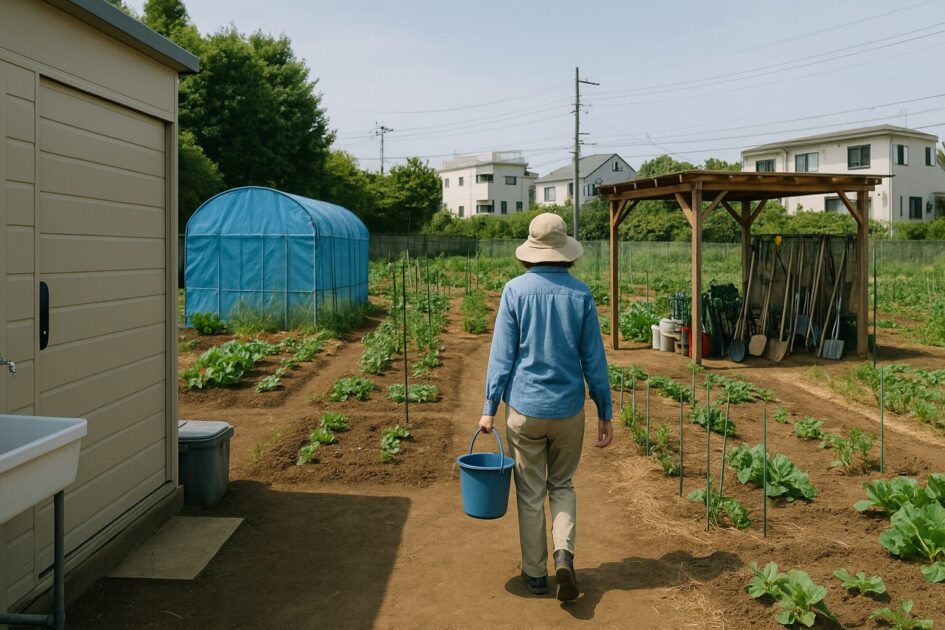 シェア畑妙蓮寺の設備とサービス内容｜手ぶらで通える理由