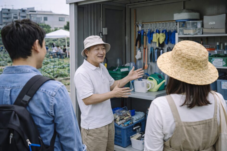 シェア畑狛江の設備とサービス内容｜手ぶらで通える理由