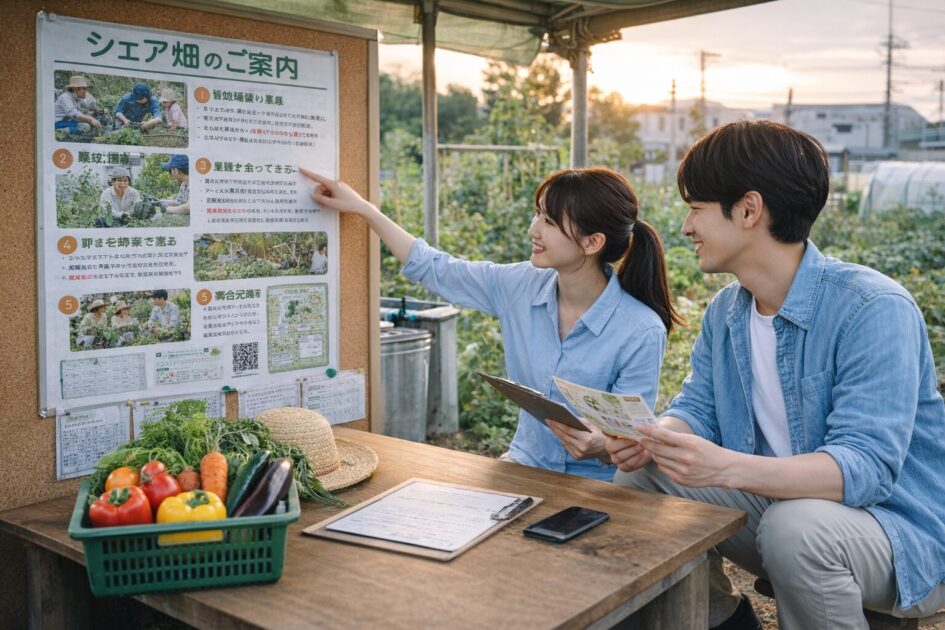 契約前にチェックしたいポイント｜シェア畑本鵠沼が合う人・合わない人