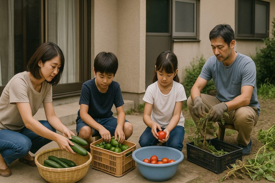 家族で分担しやすい「収穫後ルーティン」の組み立て方