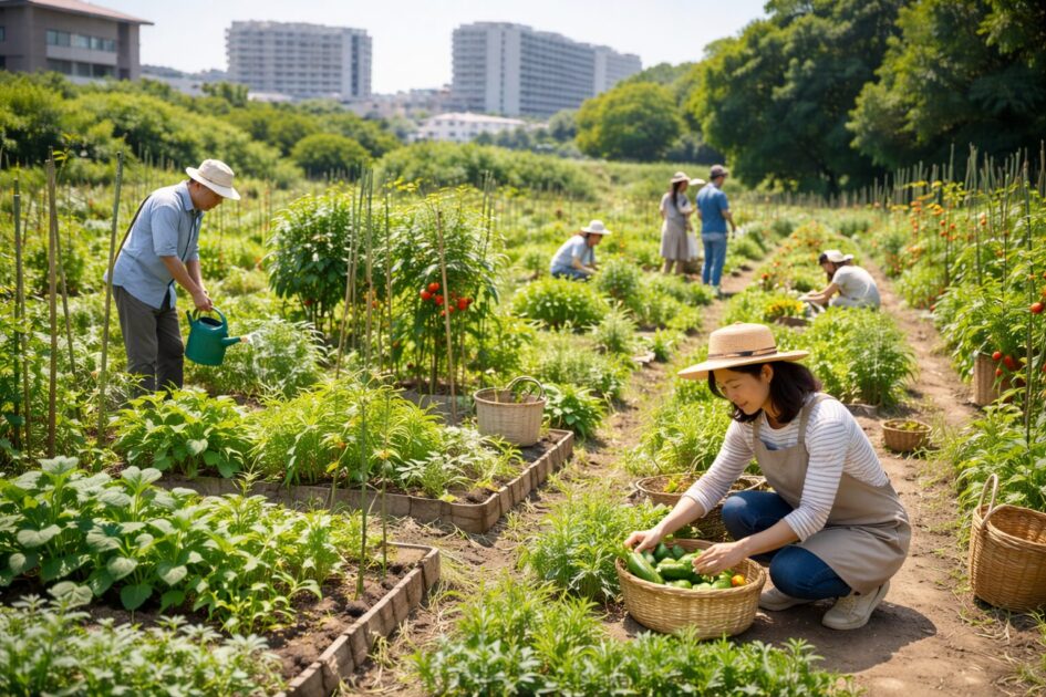シェア畑横浜鶴見ってどんな畑？｜雰囲気と特徴