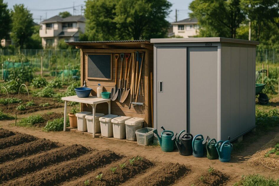 シェア畑Plus稲毛の設備とサービス内容｜手ぶらで通える理由