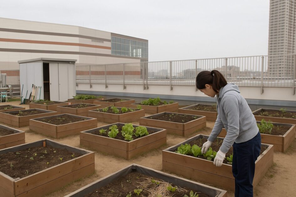 シェア畑ららぽーと設備とサービス内容｜手ぶらで通える理由