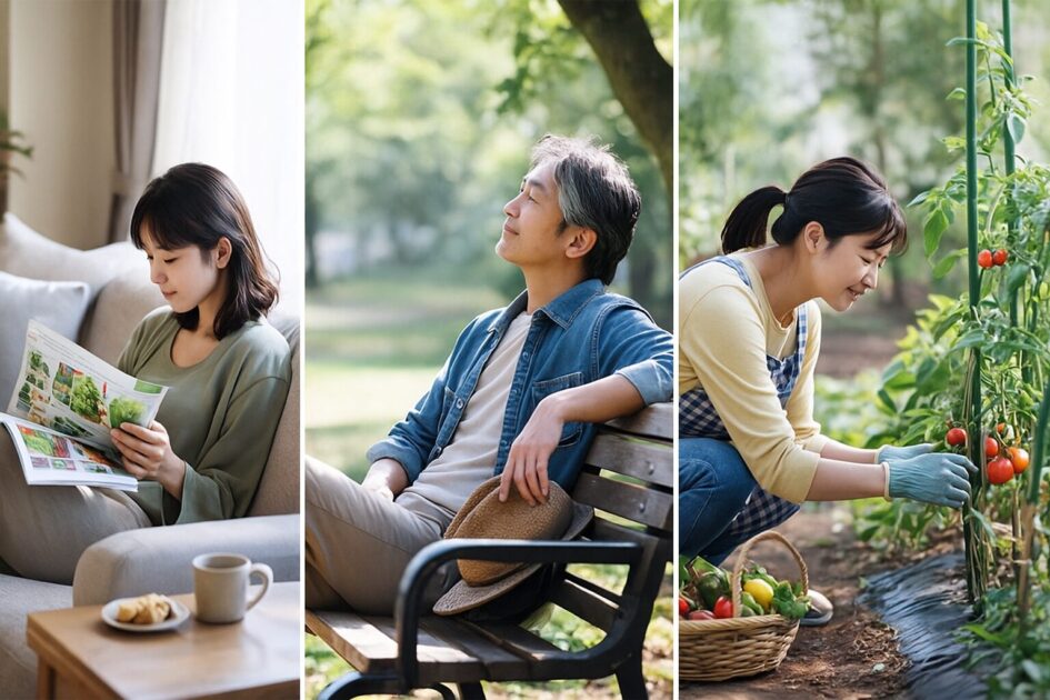 メンタル面のメリットを生活シーン別に見てみよう