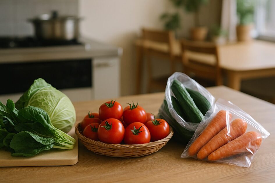 野菜タイプ別：おすすめ保存方法と向いている料理